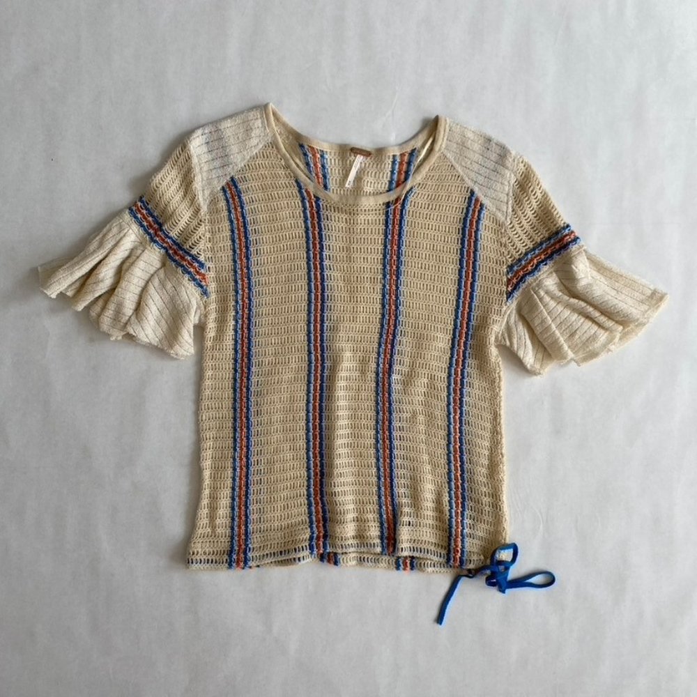 Free People Open Weave Sweater Size Medium